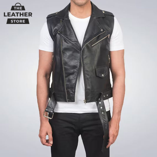 how to clean leather vest