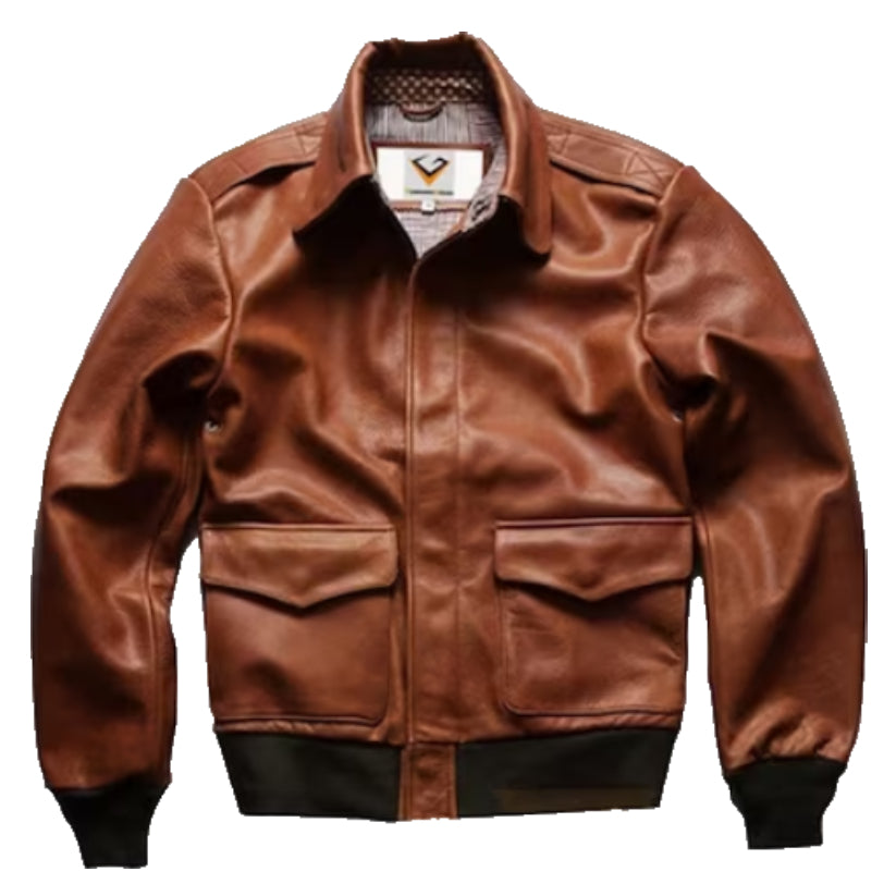 A2 Aviator Flight Bomber Jacket