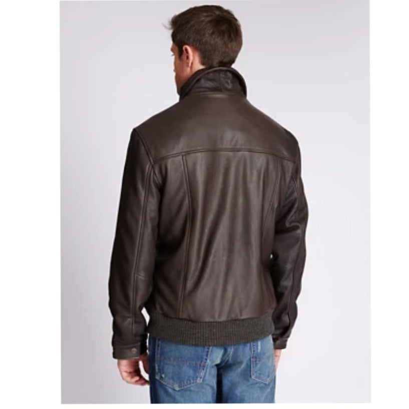 Aviator Leather Jacket