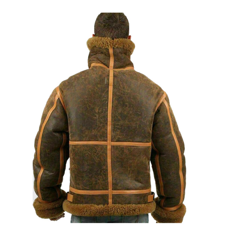 B3 Aviator Shearling Bomber Jacket