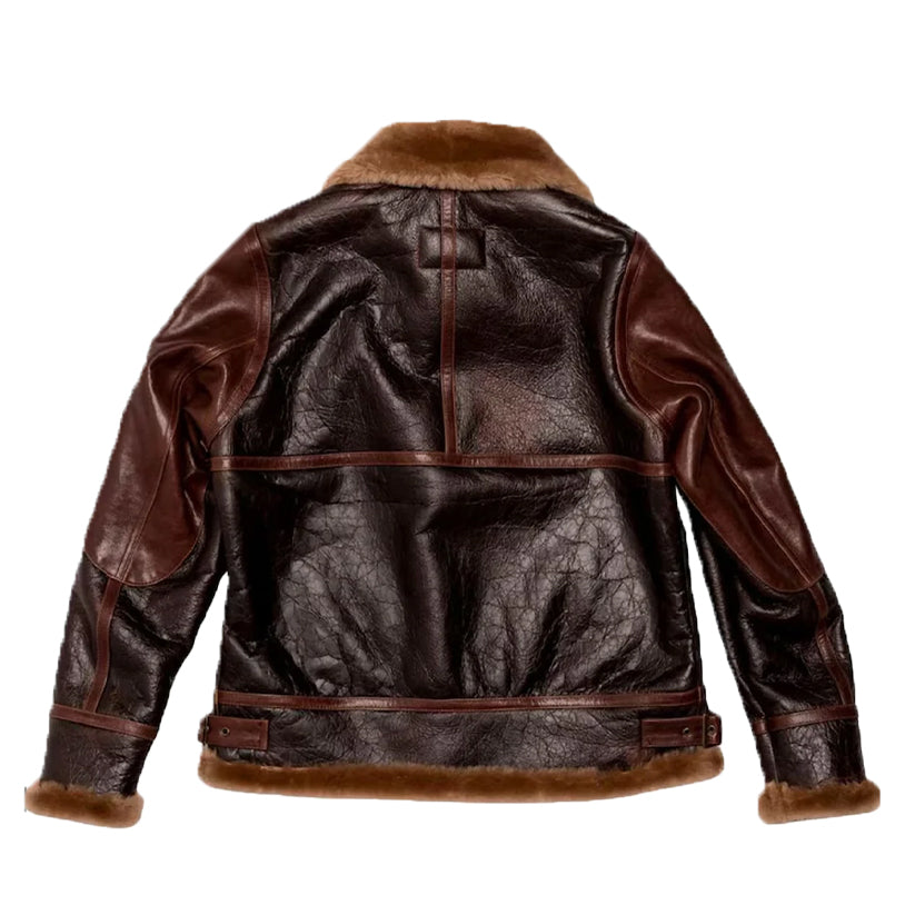 B3 Leather Bomber Jacket Sheepskin