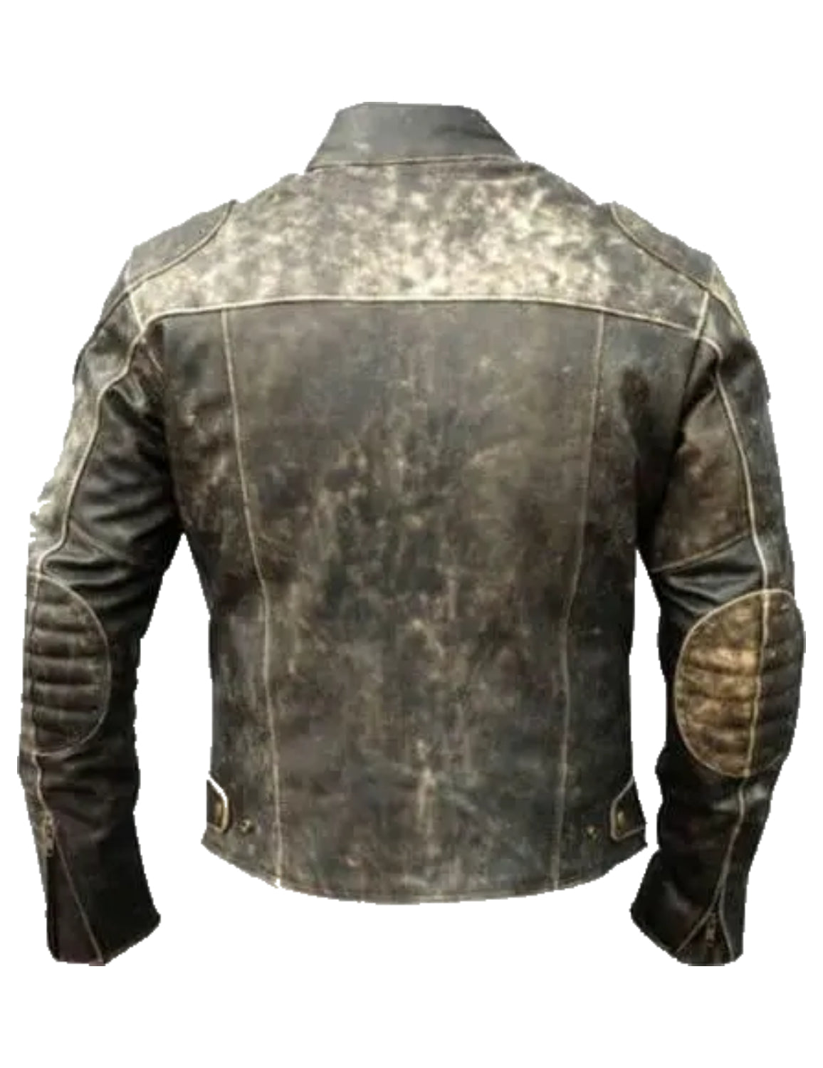 Black Motorcycle Leather Jacket