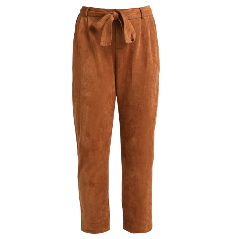 Brown Leather Pants
