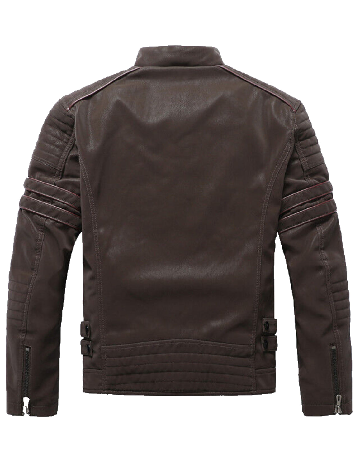Brown Motorcycle Leather Jacket