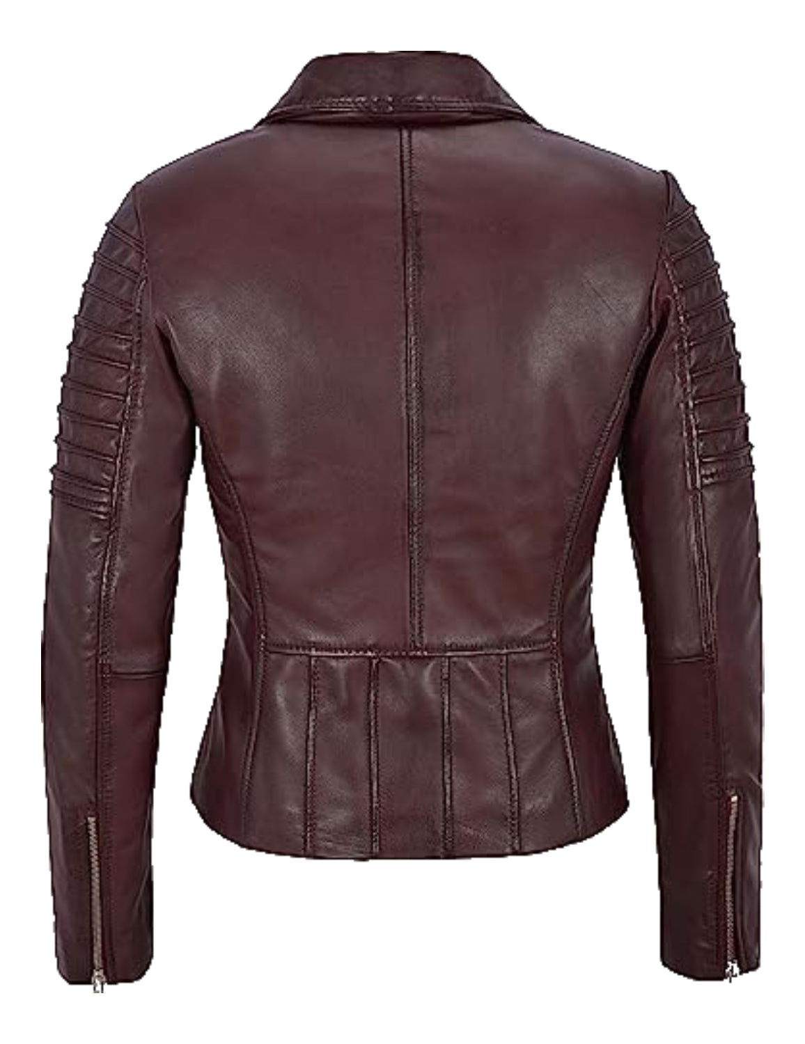 Brown Motorcycle Leather Jacket