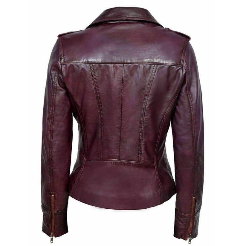 Celebrity Women's Lambskin Leather Jacket