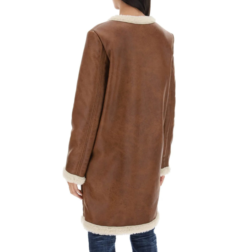 Faux Shearling Coat