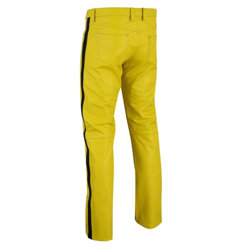 Genuine Sheep Biker Leather Pants