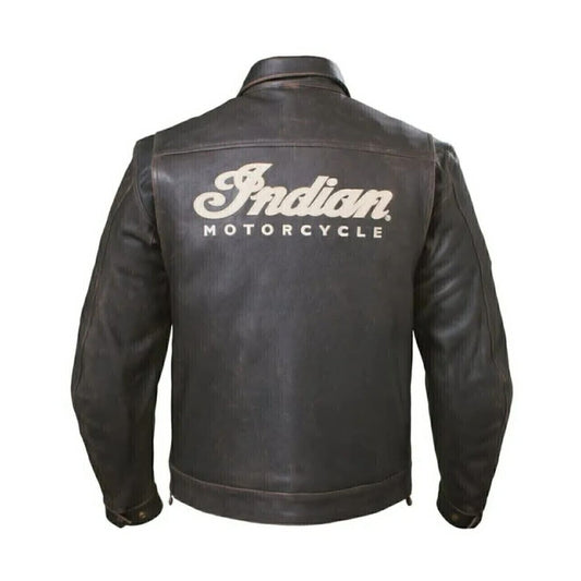 Indian Motorcycle Men's Western Leather Biker jacket