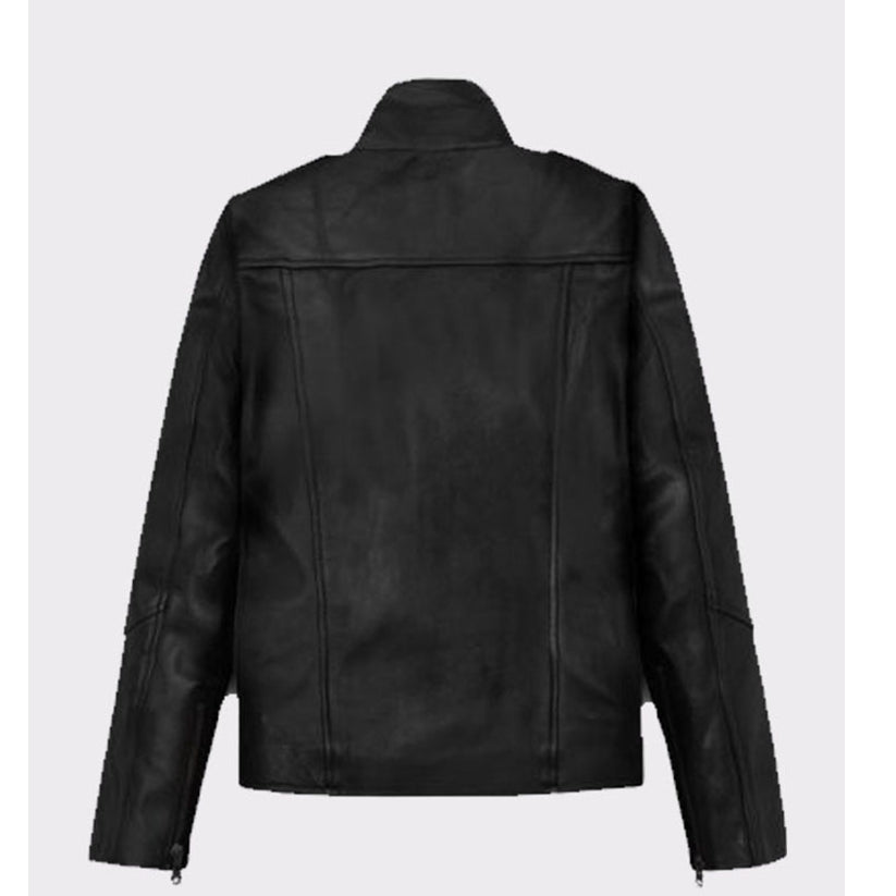 Ladies Beautiful Tomb Raider Biker Leather Jacket