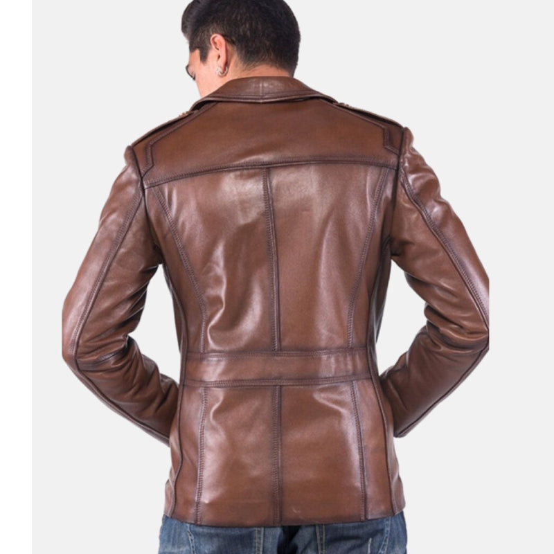 Leather Blazer