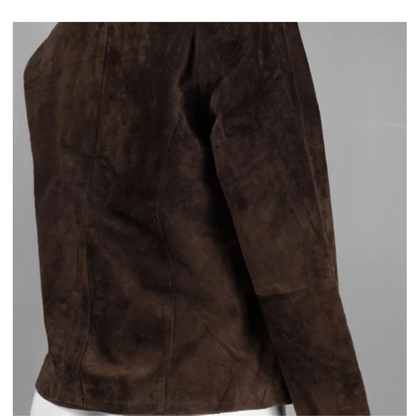 Leather Suede Shirt Long Sleeve