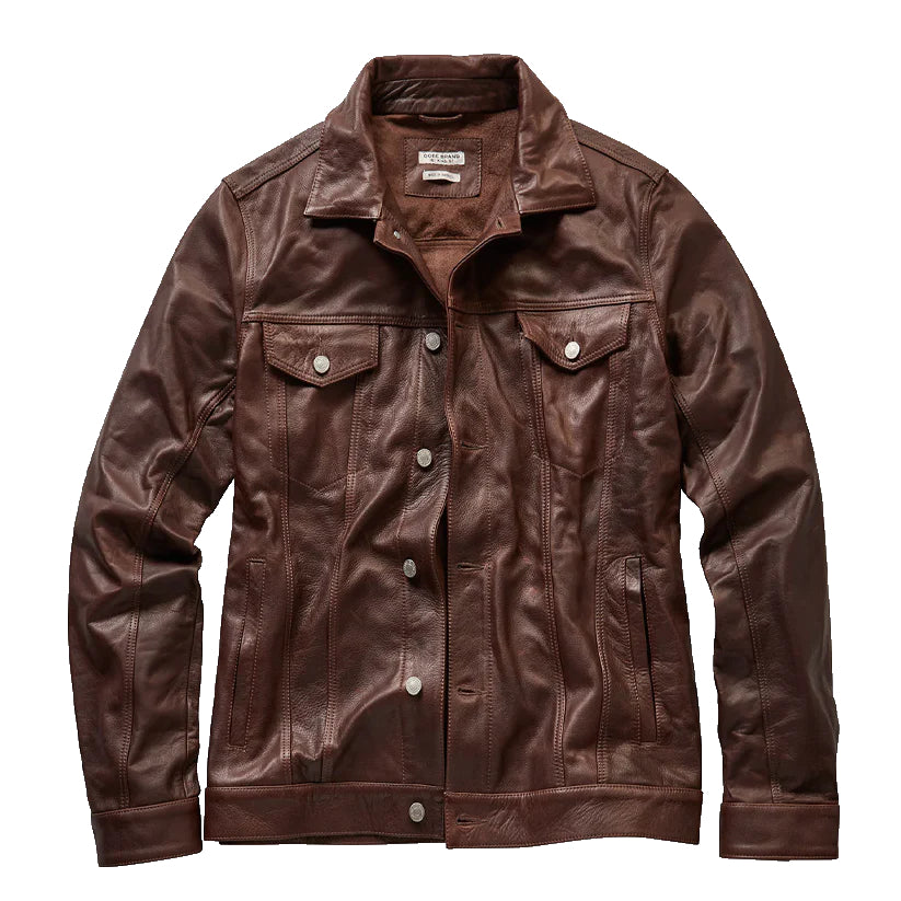 Leather Trucker Jacket