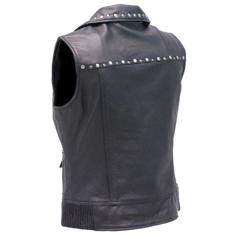 Leather Vest Waistcoat Women Coat Jacket