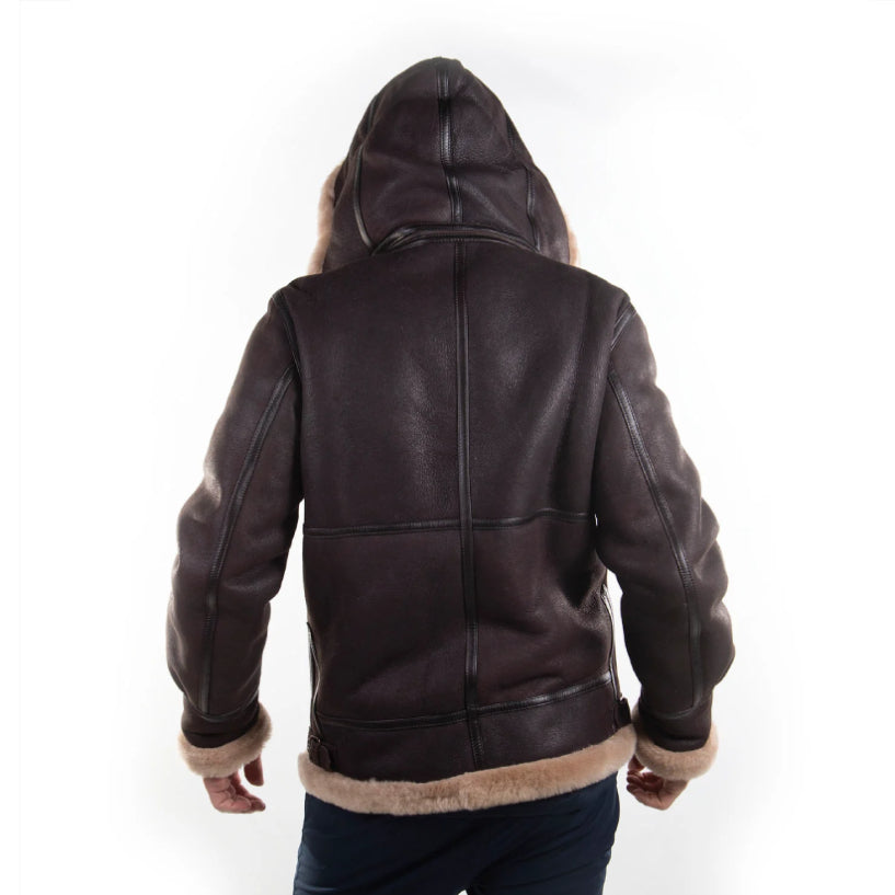 MENS SHEEPSKIN BOMBER COAT