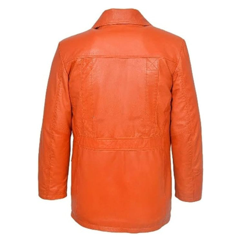 Men Blazer Leather Coat for Gents Party wear