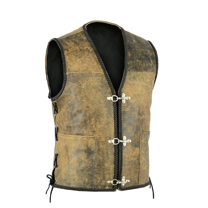Men Leather Vest