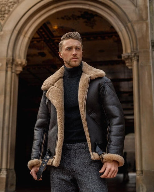 B3 RAF Shearling Aviator Jacket