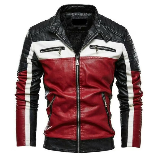 Men's Biker Classic Real Leather Jacket