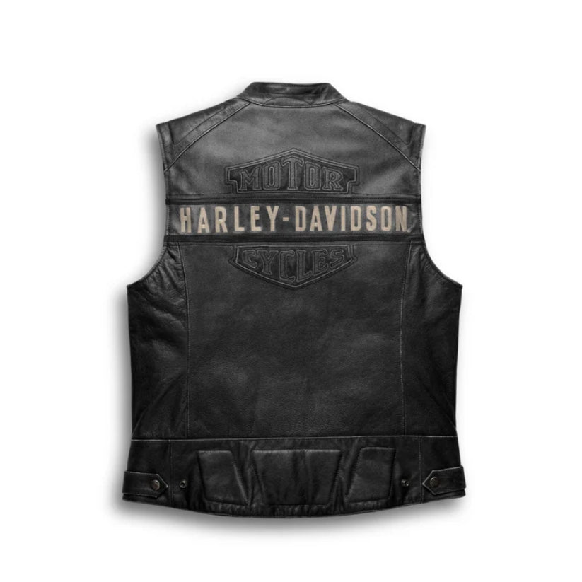 Men's Leather Vest