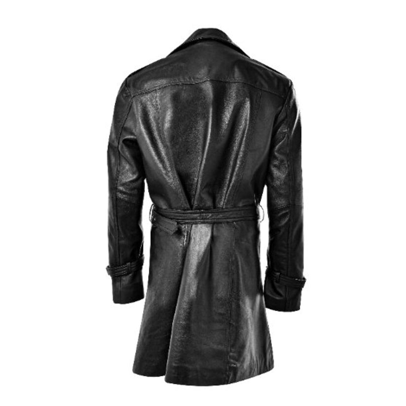 Men's Original Leather Trench Coat