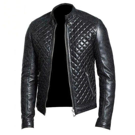 Men's Vintage Real Biker Leather Jacket