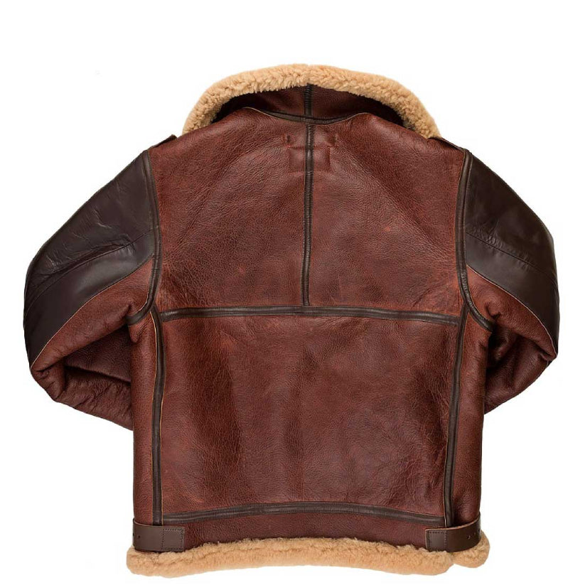 Mens B-3 Sheepskin Bomber Jacket