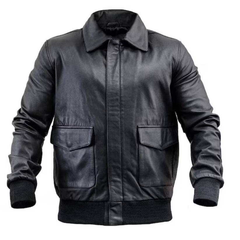 Mens Vintage A2 Aviator Bomber Jacket