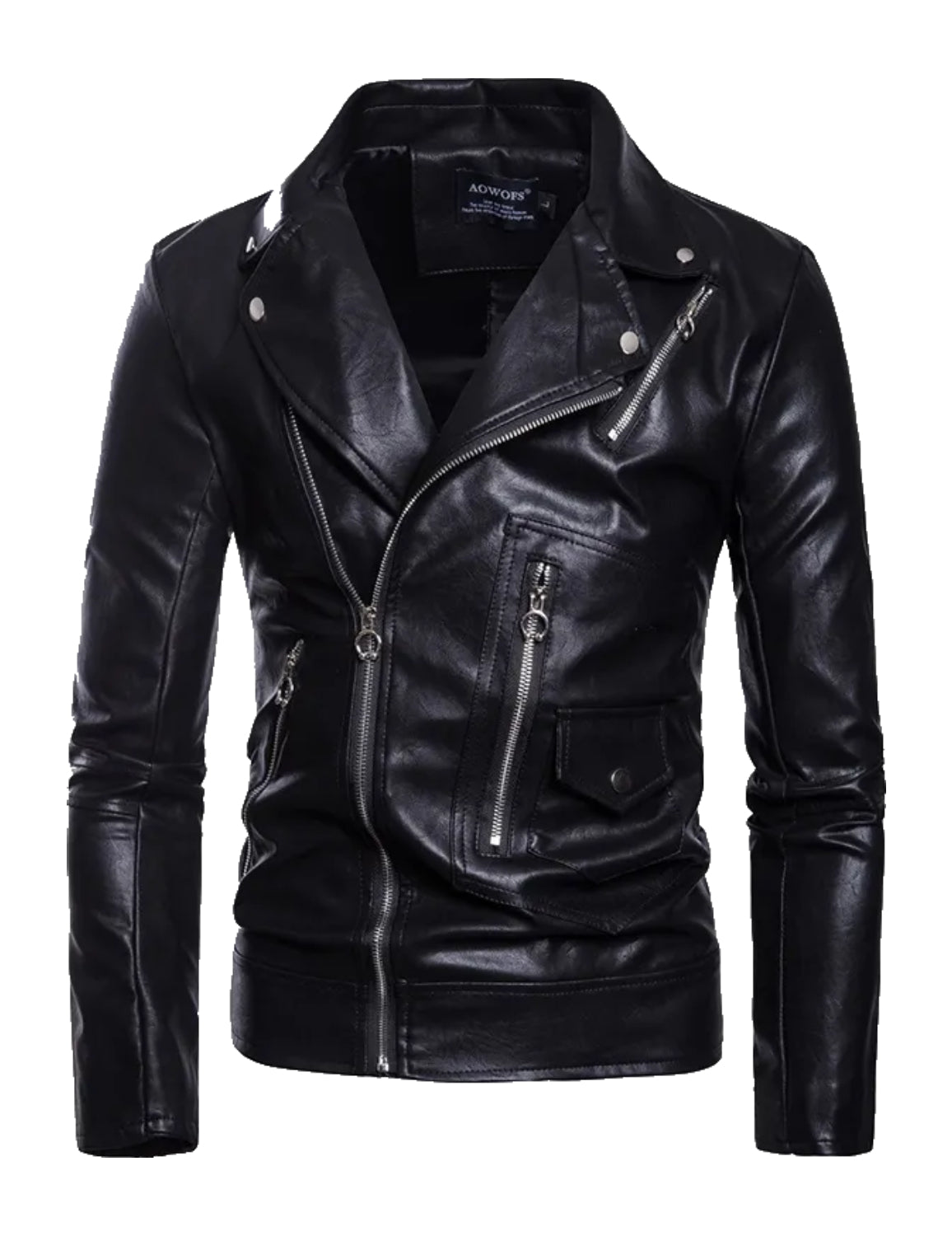 Motorcycle Leather Jacket for Men