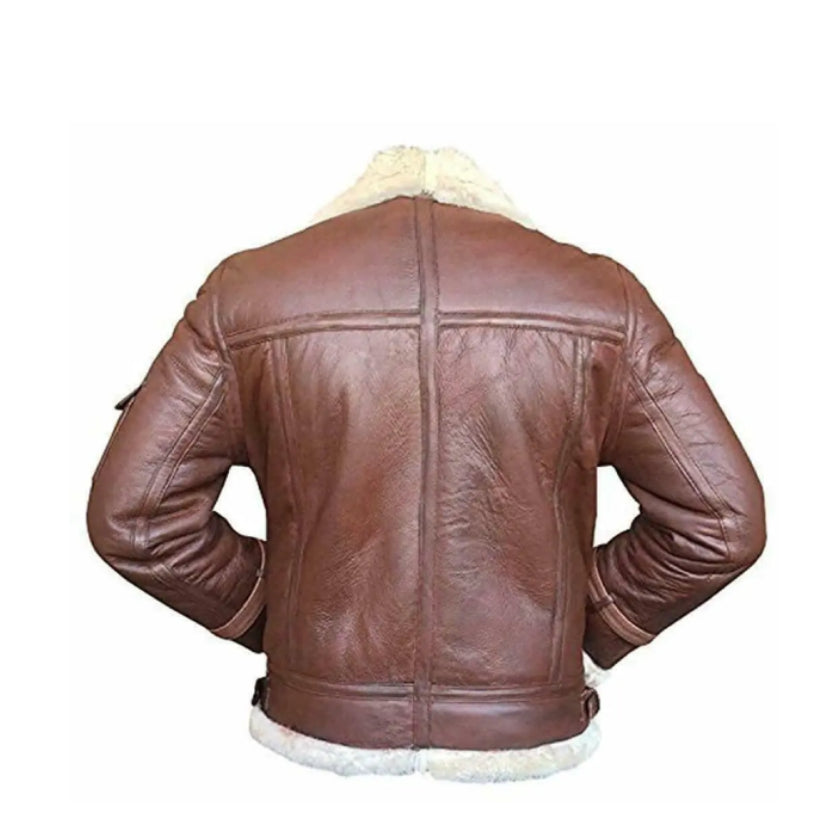 RAF B3 Aviator Shearling Bomber Jacket