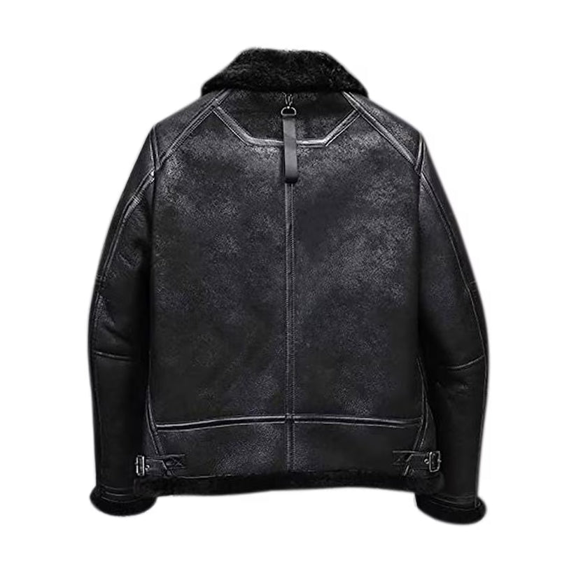 Real Leather B3 Bomber Aviator RAF Jacket