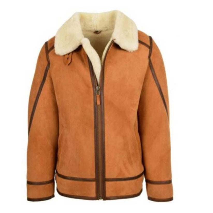 Sheepskin B3 Brown Bomber Jacket
