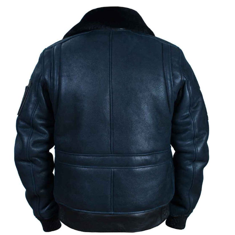 Sheepskin Flight Leather Jacket