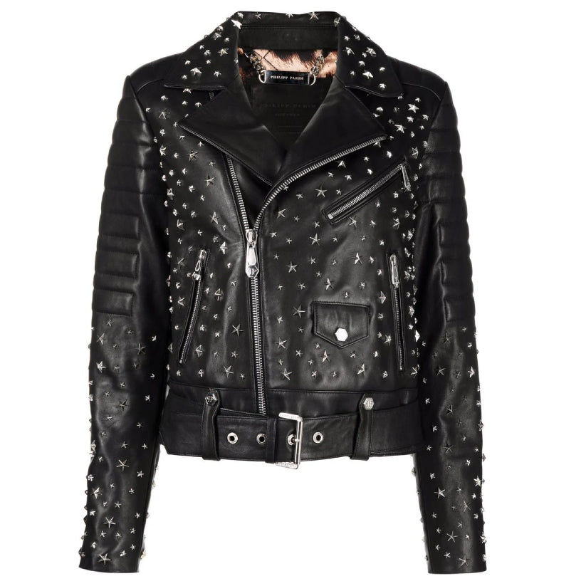 Star Studded Biker Jacket