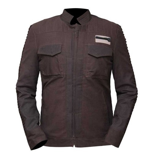 Star Wars Captain Cassian Andor Brown suede leather Jacket