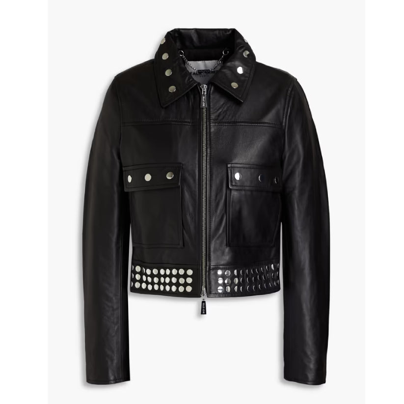Studded Leather Jacket