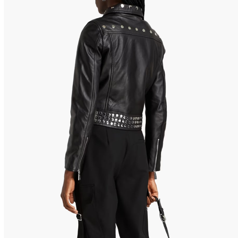 Studded Leather Jacket