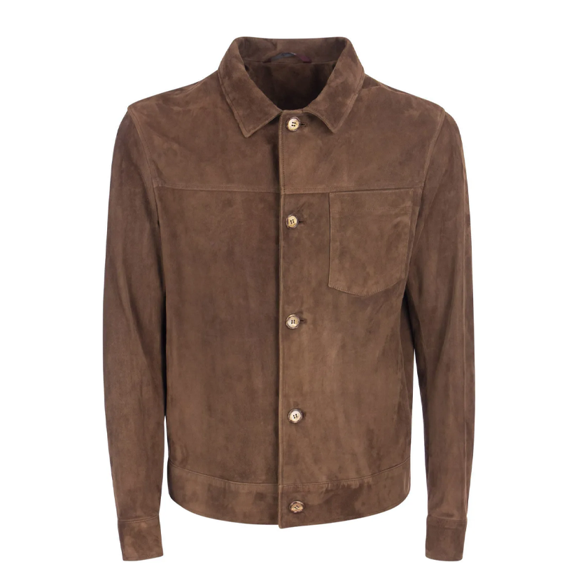 Suede Leather Jacket
