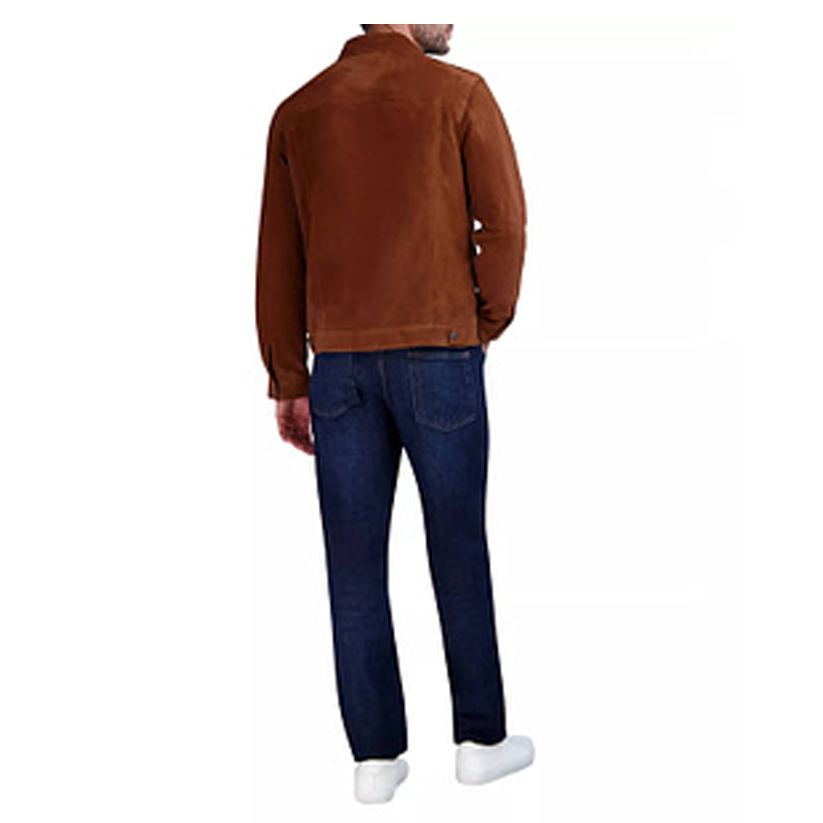 Suede Trucker Jacket