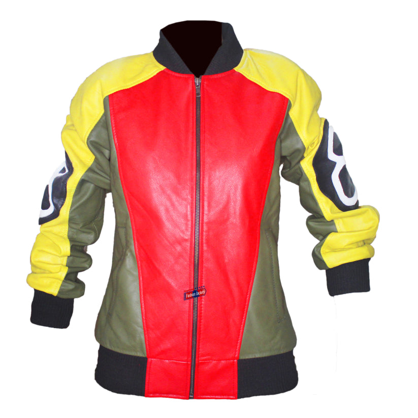 Women 8 Ball Pool Stylish Bomber Jacket