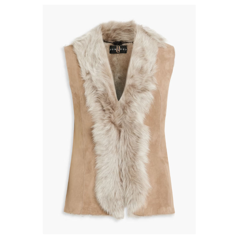 Women Shearling Vest