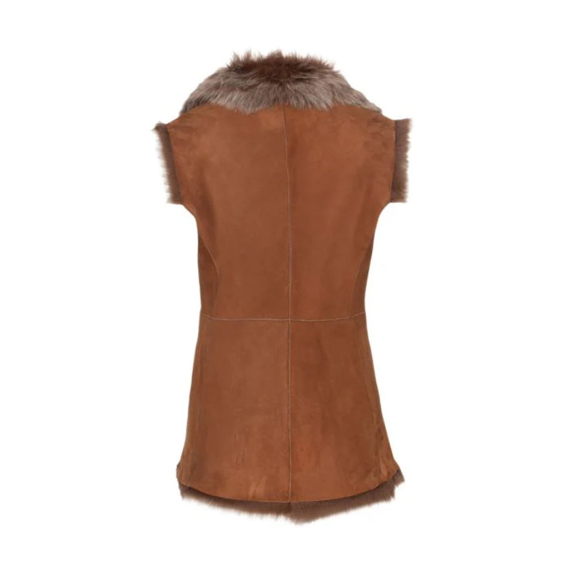 Women Shearling Vest