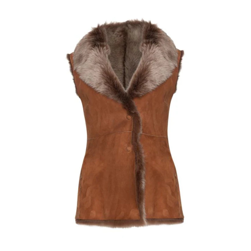 Women Shearling Vest