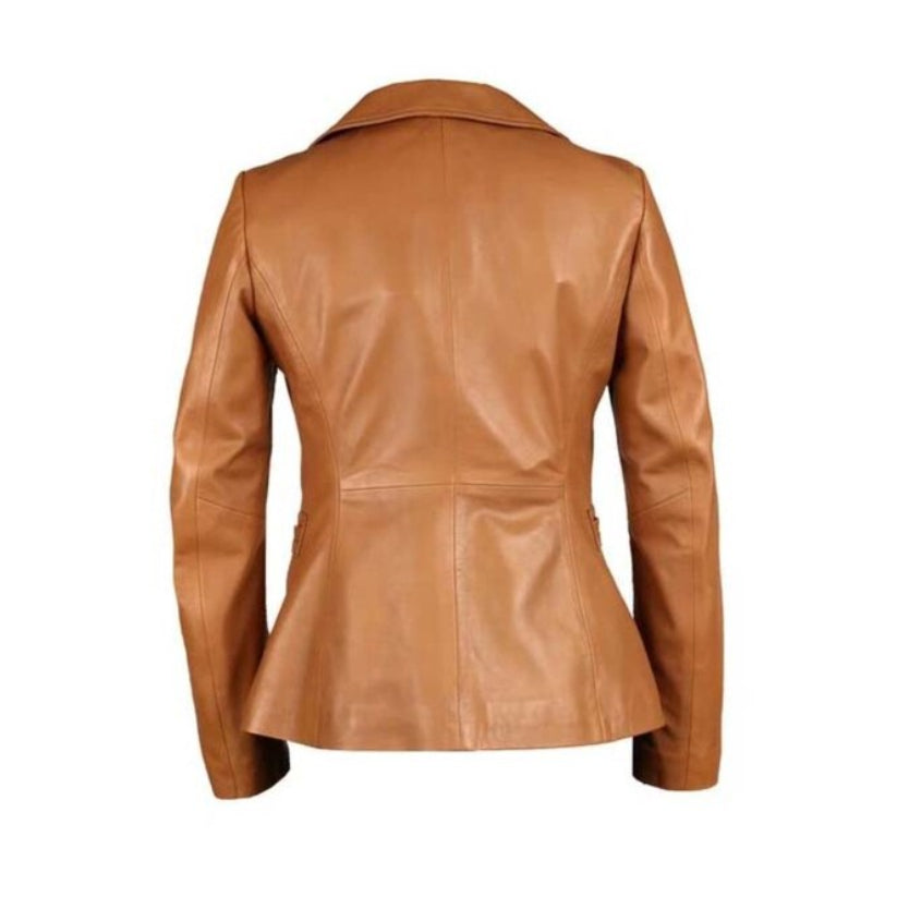 Women’s Leather Blazer Real Leather Blazer for Women's