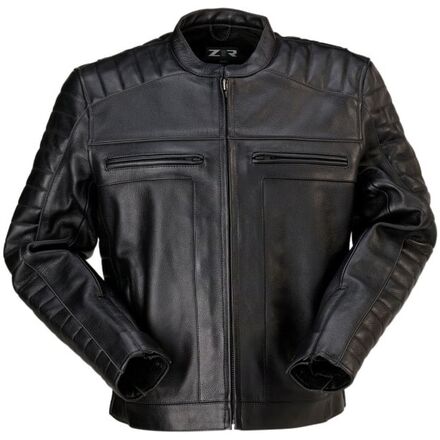 black motorcycle jacket
