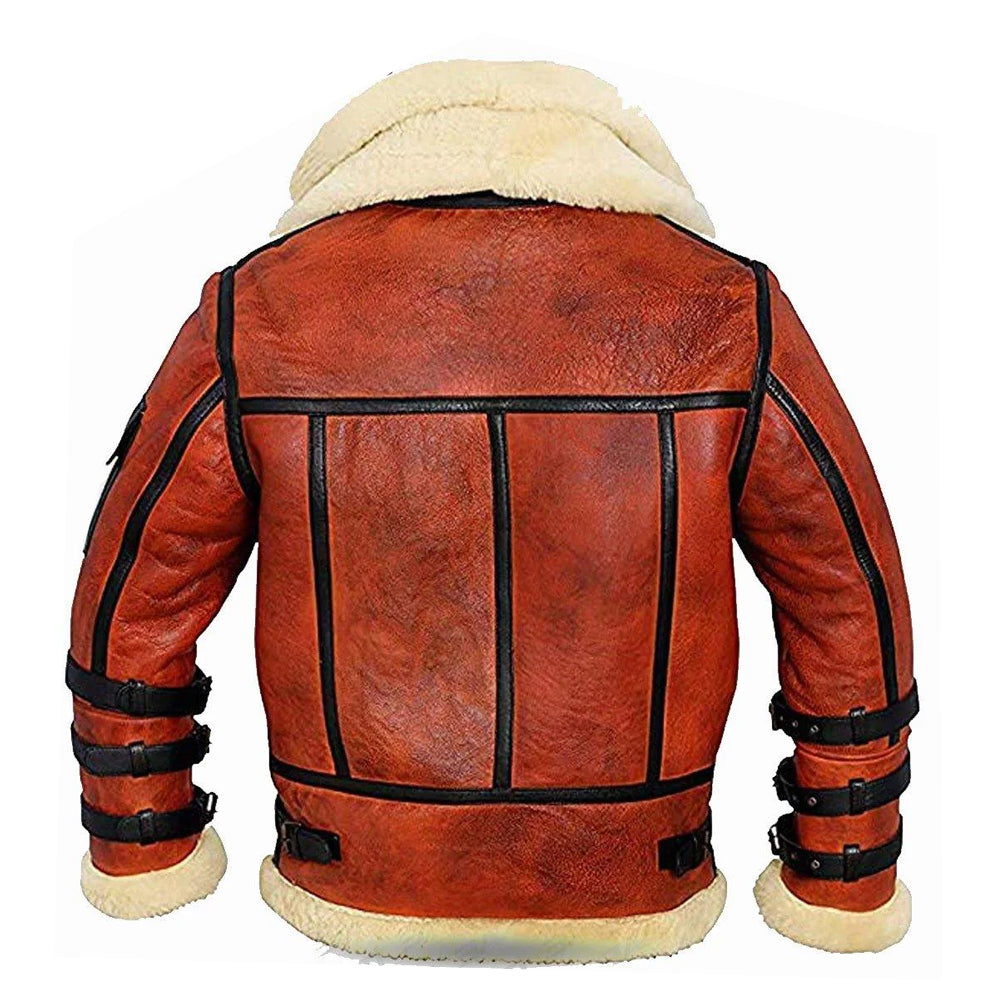 High Quality Aviator B3 Leather bomber jacket