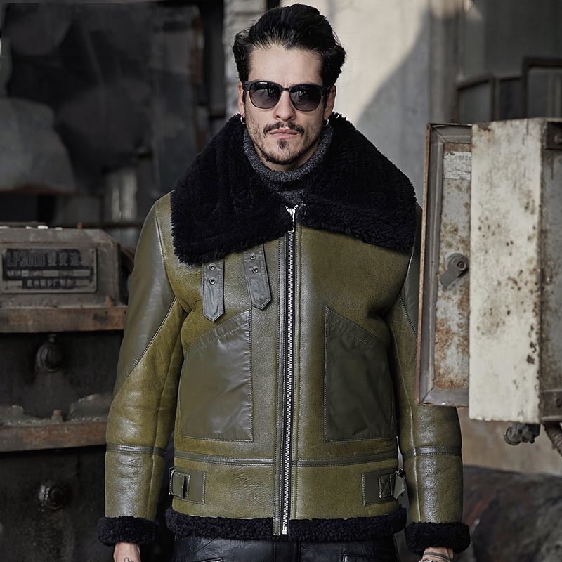 From Aviators to Street Style: The Versatility of Shearling Bomber Jackets