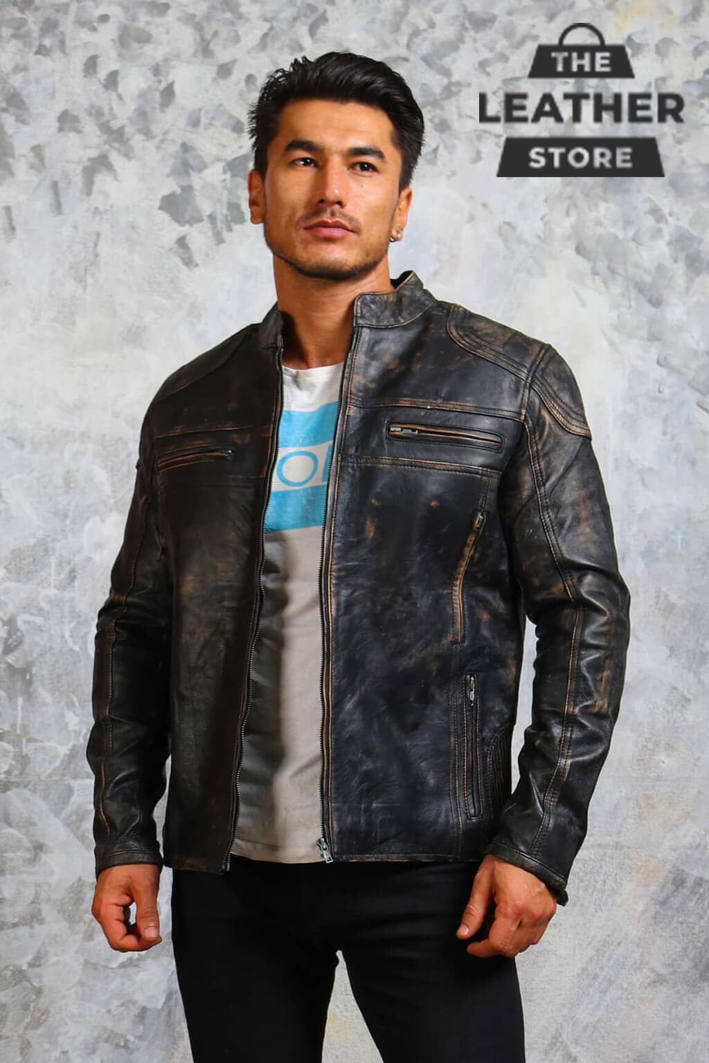 How to Make a Leather Jacket Look Distressed