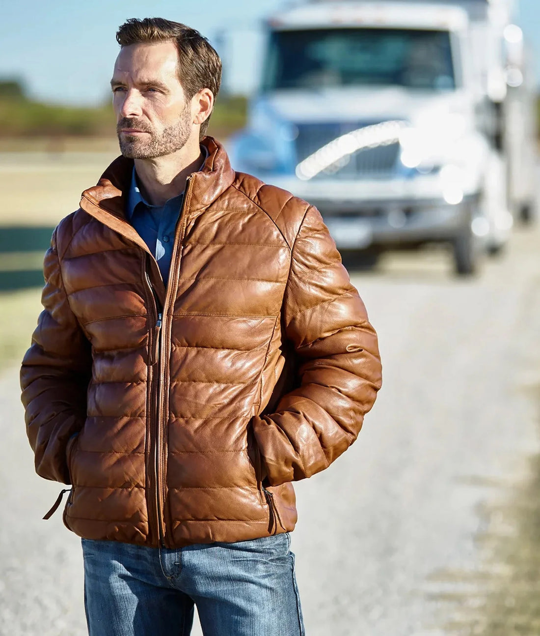 What Sets Leather Puffer Jackets Apart from Other Winter Coats?