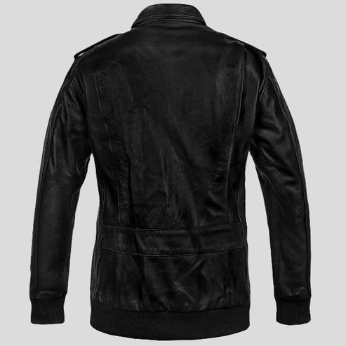 A2 Classic Flight Bomber Leather Jacket – Timeless Military Style